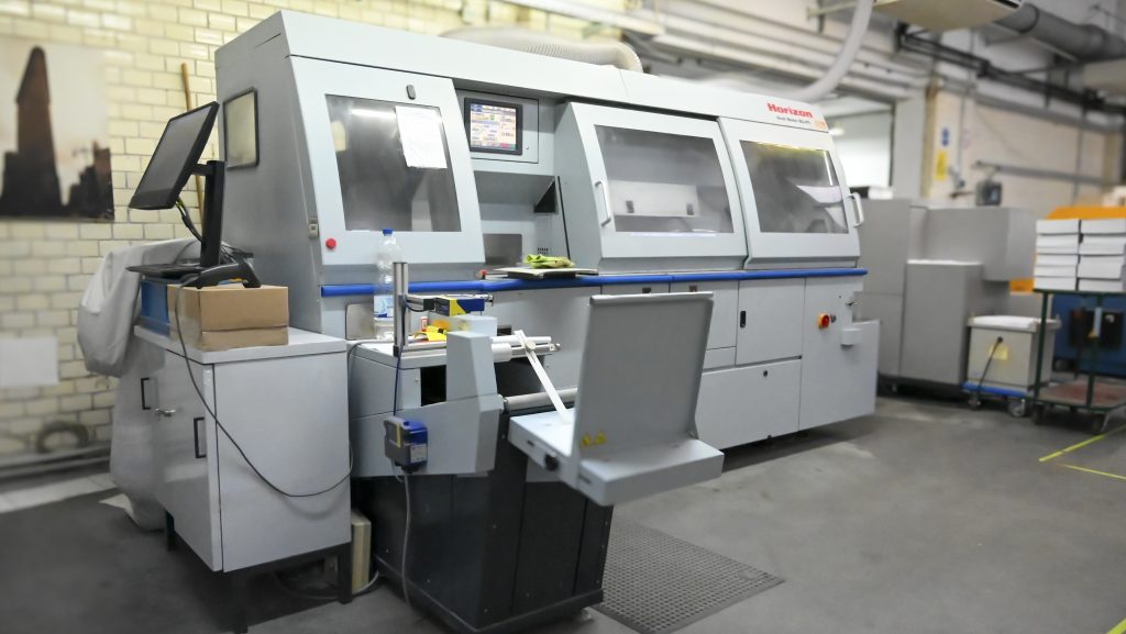 Horizon BQ470 Klebebinder